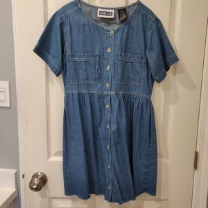 Vintage denim dress